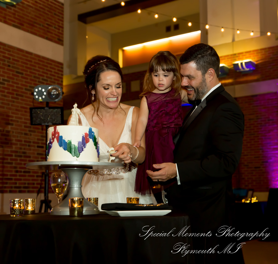 Christina & Robert at Rattlesnake Club Detroit MI wedding photography