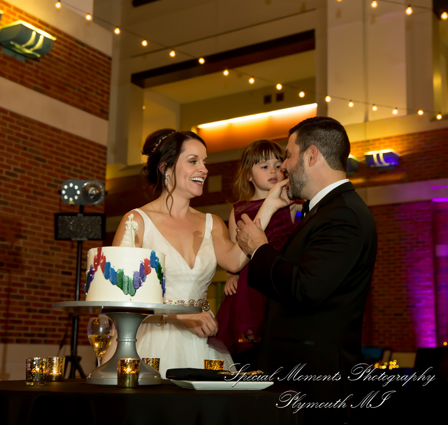 Christina & Robert at Rattlesnake Club Detroit MI wedding photography