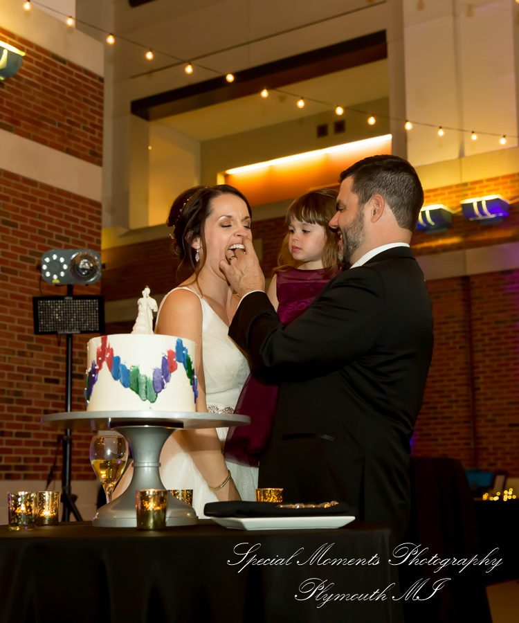 Christina & Robert at Rattlesnake Club Detroit MI wedding photography