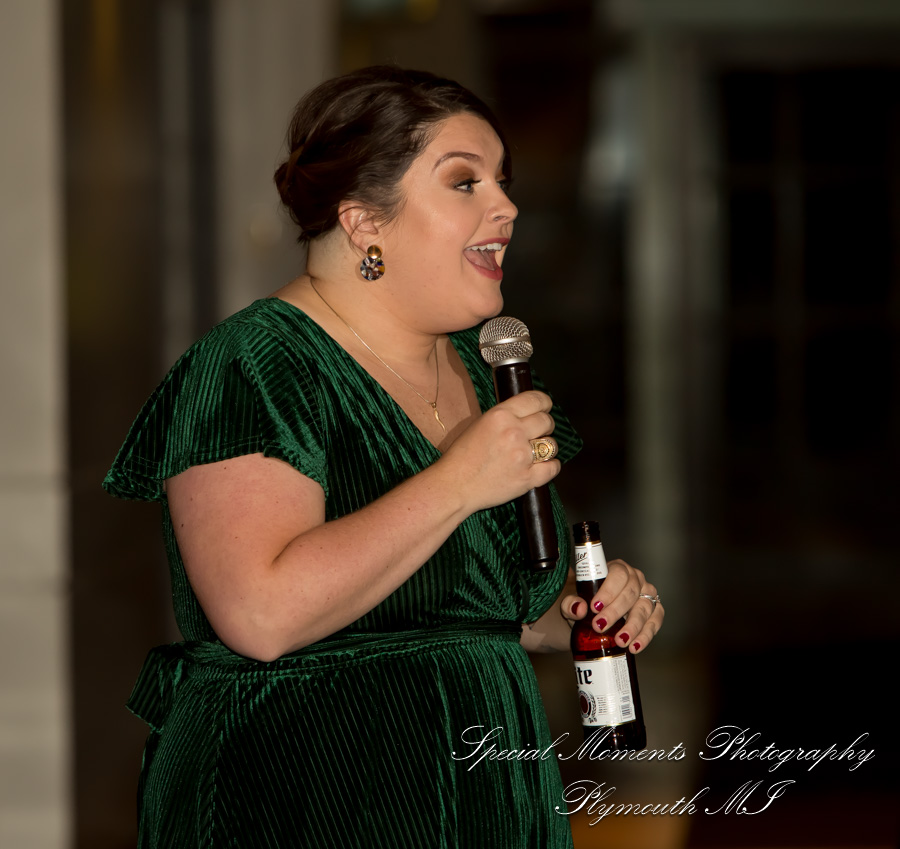 Christina & Robert at Rattlesnake Club Detroit MI wedding photography