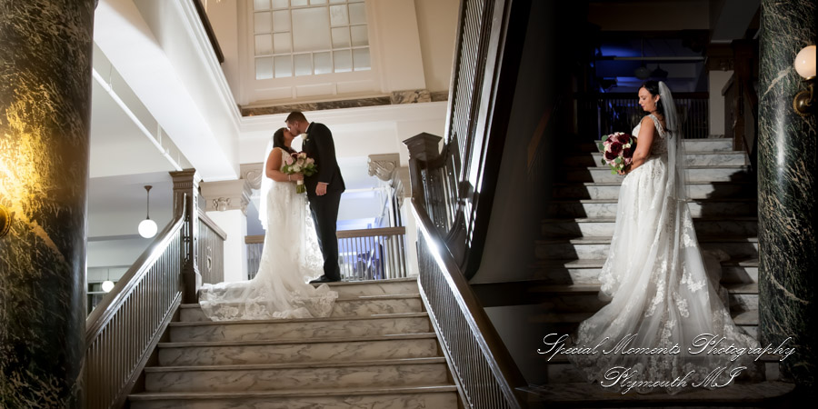 Belle Isle Casino Detroit MI wedding photograph
