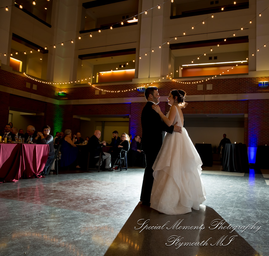 Christina & Robert at Rattlesnake Club Detroit MI wedding photography