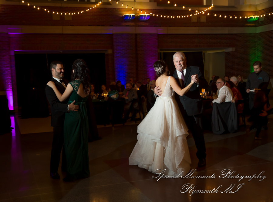 Christina & Robert at Rattlesnake Club Detroit MI wedding photography