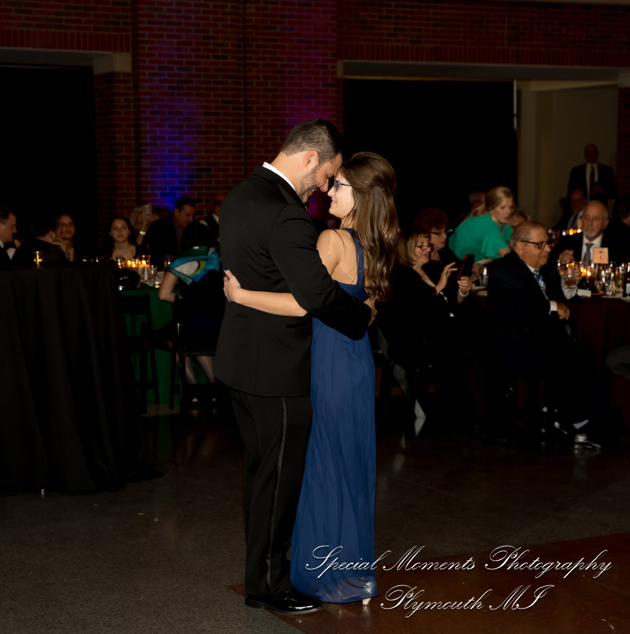 Christina & Robert at Rattlesnake Club Detroit MI wedding photography