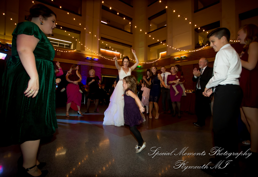 Christina & Robert at Rattlesnake Club Detroit MI wedding photography