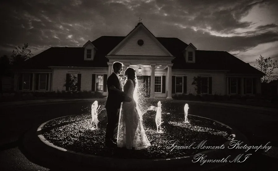 Northville Hills Golf Club Northville MI wedding photograph