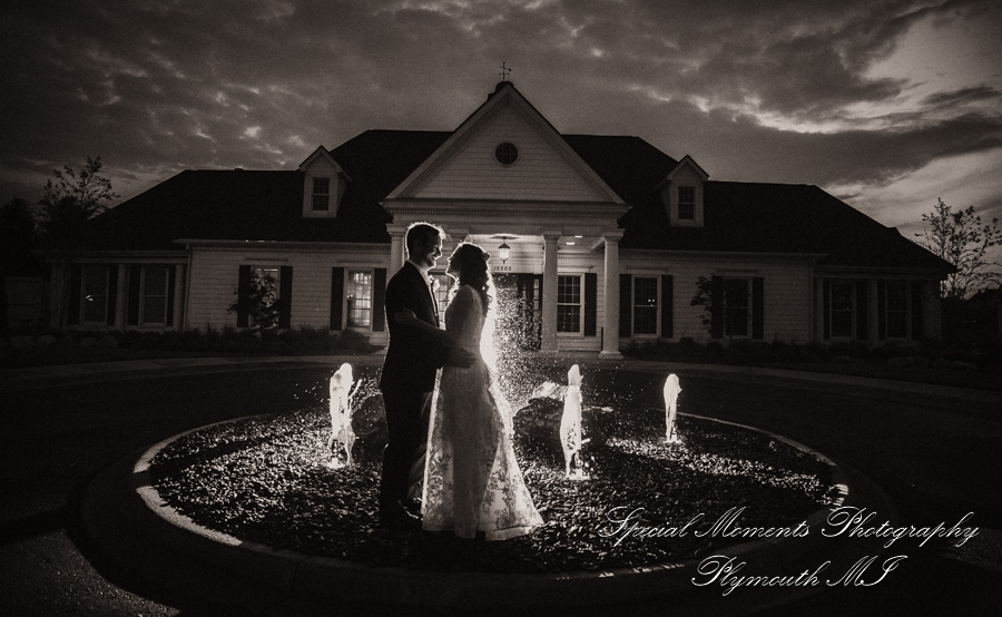Northville Hills Golf Club Northville MI wedding photograph