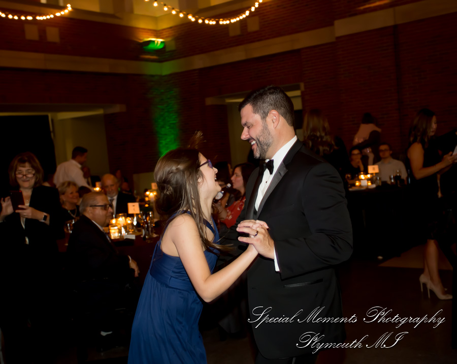 Christina & Robert at Rattlesnake Club Detroit MI wedding photography