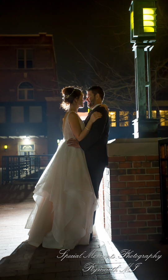 Christina & Robert at Rattlesnake Club Detroit MI wedding photography