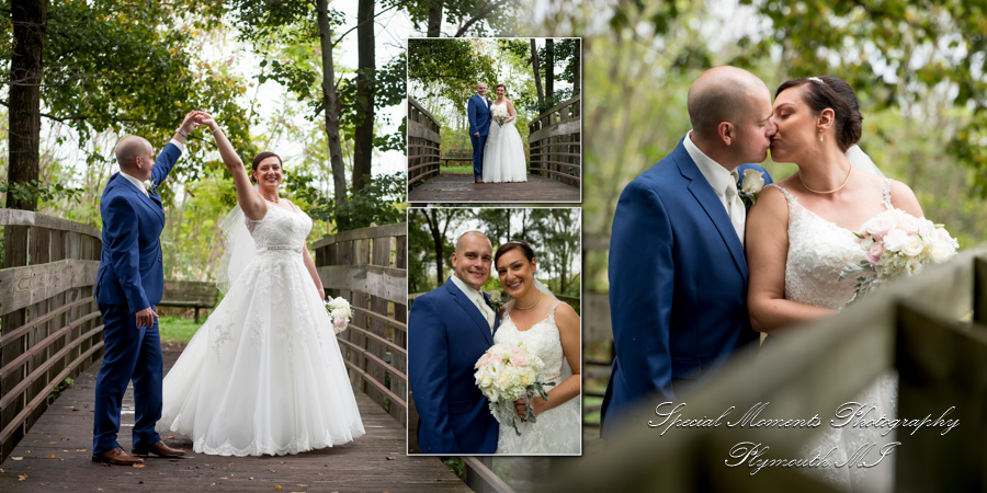 Gallup Park Ann Arbor MI wedding photograph