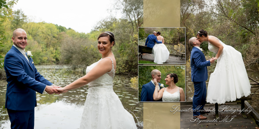 Gallup Park Ann Arbor MI wedding photograph
