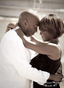 Joslyn & Marc in Downtown Detroit MI engagement photography