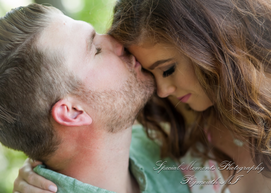 Christie & Tyler at Pontiac Lake State Recreation Area Waterford MI engagement photography