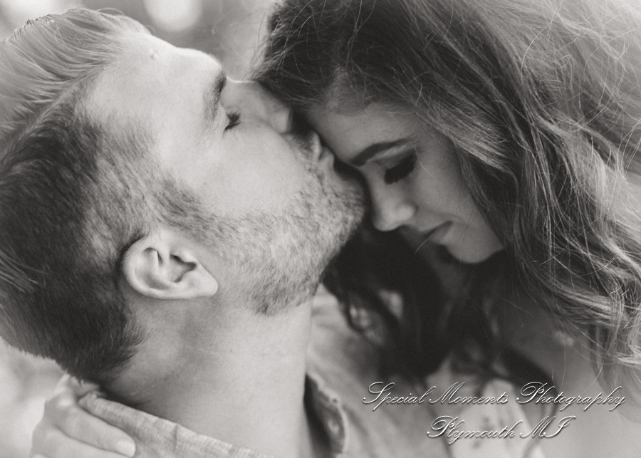 Christie & Tyler at Pontiac Lake State Recreation Area Waterford MI engagement photography