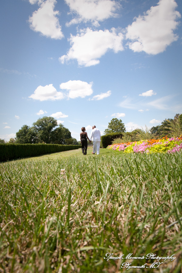 Joslyn & Marc in Downtown Detroit MI engagement photography