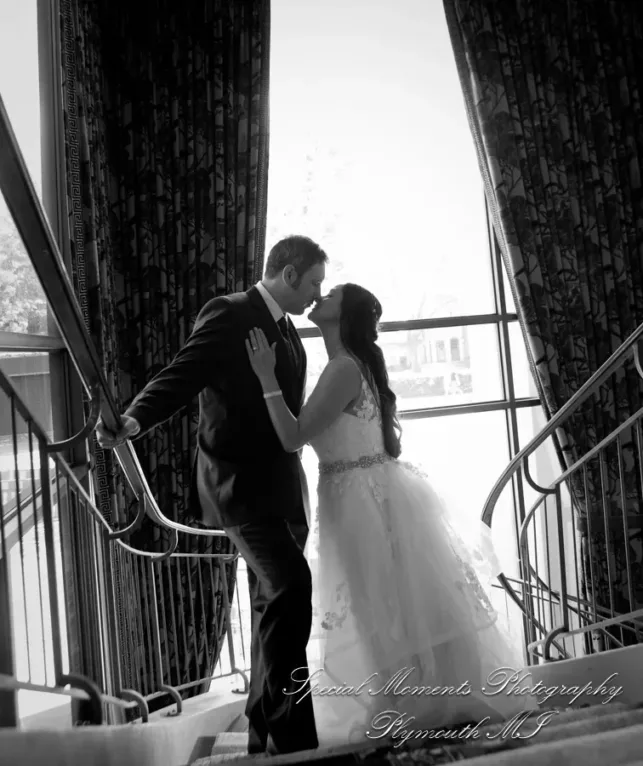 Graduate Hotel Ann Arbor MI wedding photograph