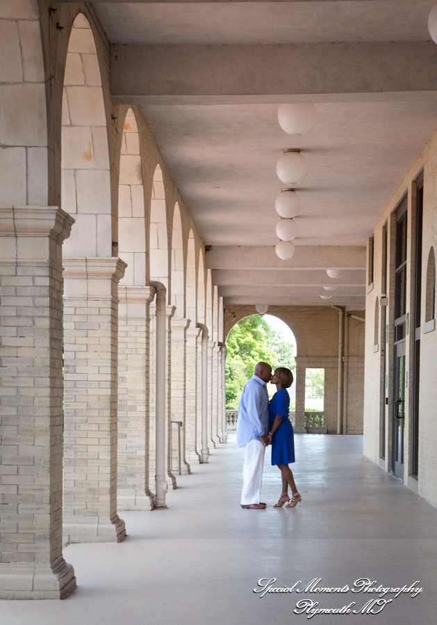 Joslyn & Marc in Downtown Detroit MI engagement photography