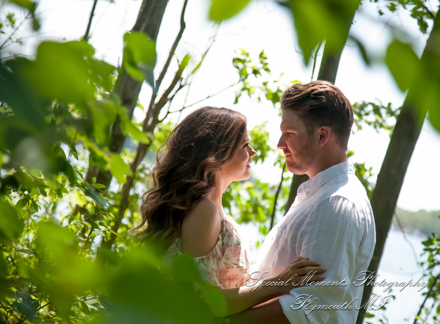 Christie & Tyler at Pontiac Lake State Recreation Area Waterford MI engagement photography