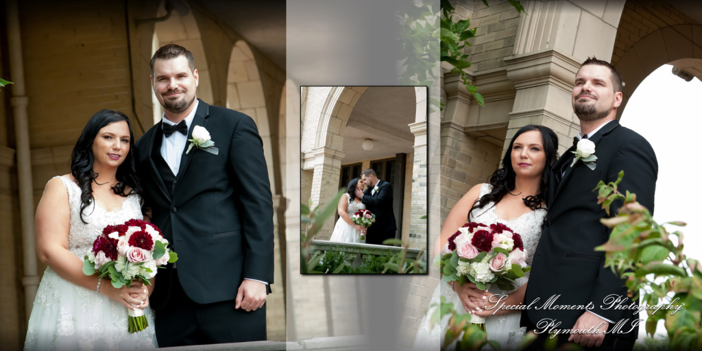 Coffee Table Design - Jessica & Chris at Belle Isle Casino Detroit MI wedding album photography