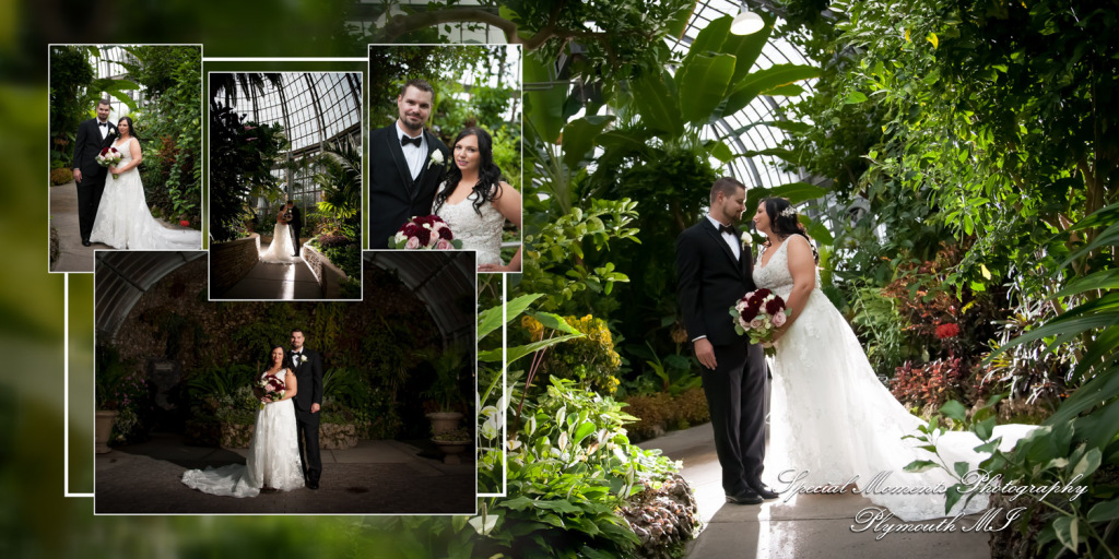 Coffee Table Design - Jessica & Chris at Belle Isle Casino Detroit MI wedding album photography