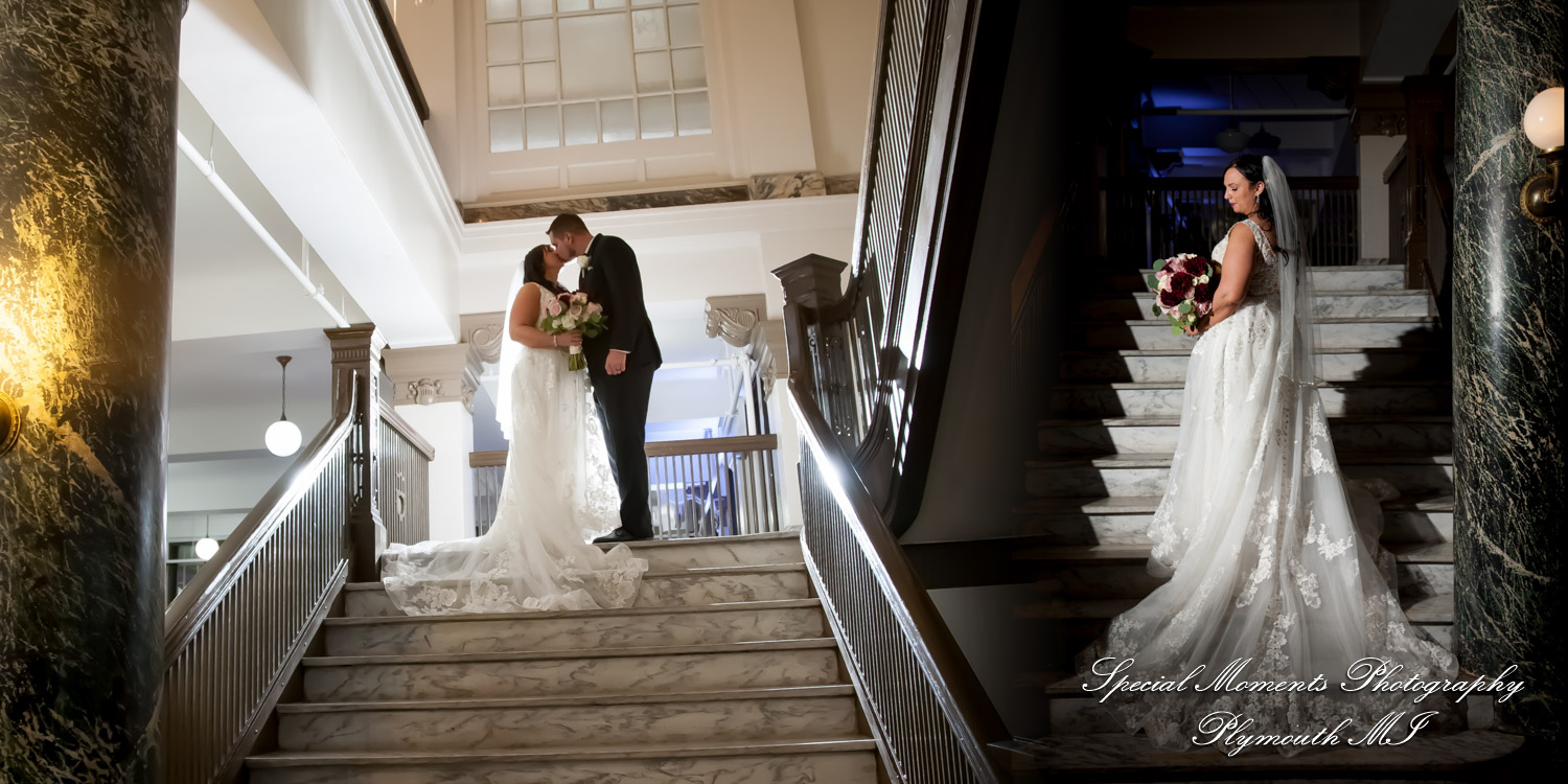Coffee Table Design - Jessica & Chris at Belle Isle Casino Detroit MI wedding album photography