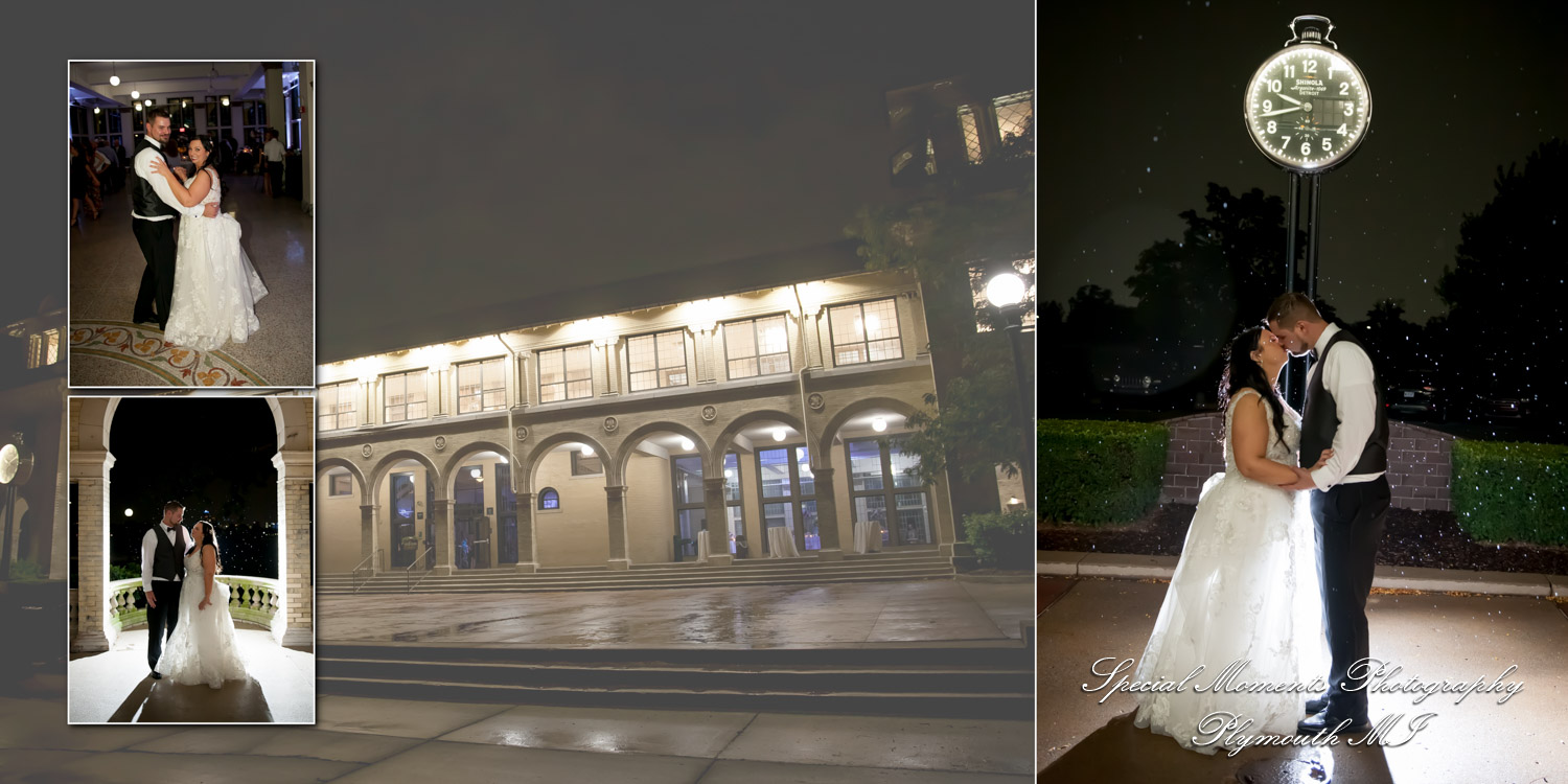Coffee Table Design - Jessica & Chris at Belle Isle Casino Detroit MI wedding album photography