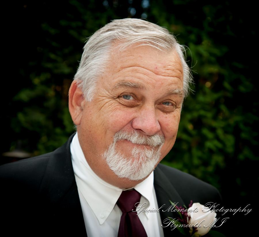 Sally & Elliott at Cafe Cortina Farmington Hills MI wedding photography