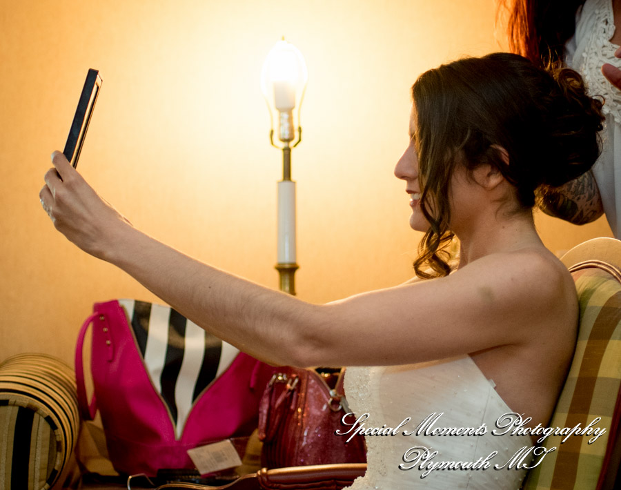 Ana & Jarrett at Dearborn Inn Lincoln Rm Dearborn MI wedding photography