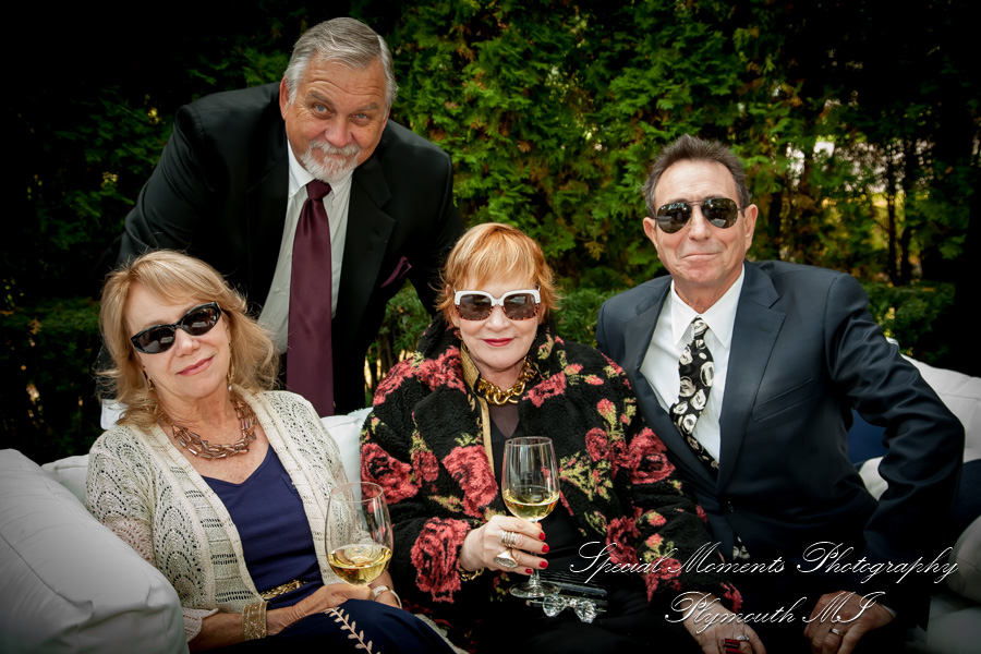 Sally & Elliott at Cafe Cortina Farmington Hills MI wedding photography