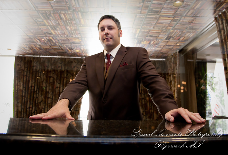 Kristen & Michael at Michigan Union Ballroom Ann Arbor MI wedding photography