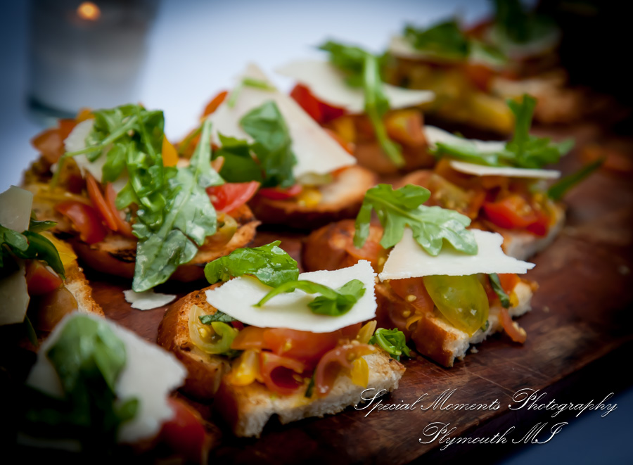 Sally & Elliott at Cafe Cortina Farmington Hills MI wedding photography