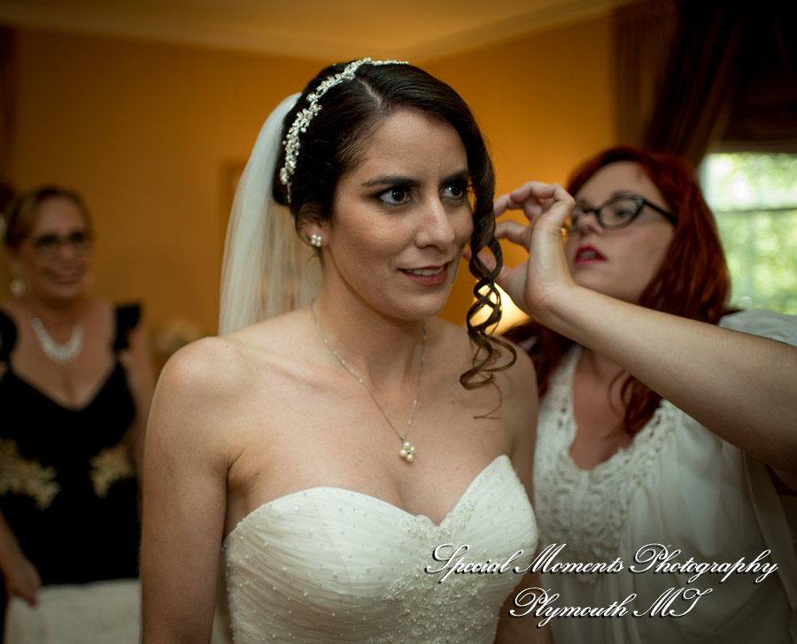 Ana & Jarrett at Dearborn Inn Lincoln Rm Dearborn MI wedding photography