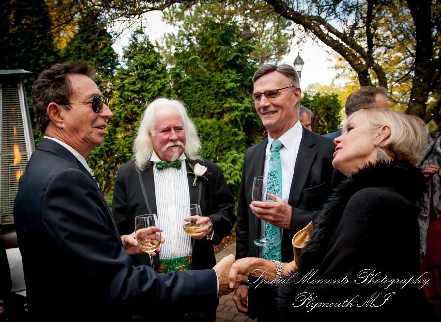 Sally & Elliott at Cafe Cortina Farmington Hills MI wedding photography