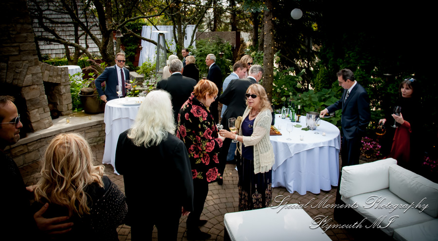 Sally & Elliott at Cafe Cortina Farmington Hills MI wedding photography