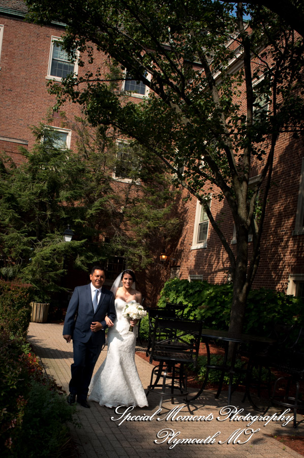 Ana & Jarrett at Dearborn Inn Lincoln Rm Dearborn MI wedding photography