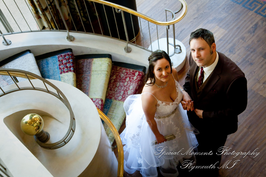 Kristen & Michael at Michigan Union Ballroom Ann Arbor MI wedding photography