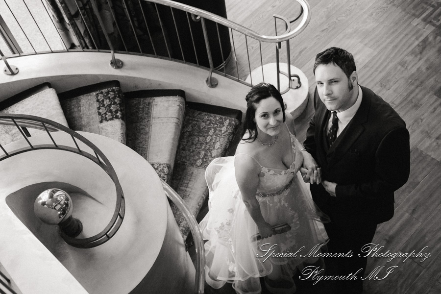 Kristen & Michael at Michigan Union Ballroom Ann Arbor MI wedding photography