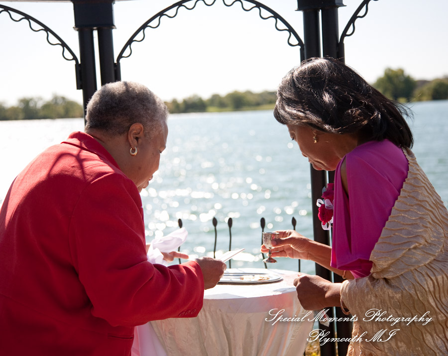 Barbara & Frederick at Roostertail Detroit MI wedding photography