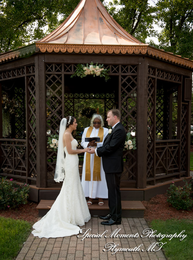 Ana & Jarrett at Dearborn Inn Lincoln Rm Dearborn MI wedding photography