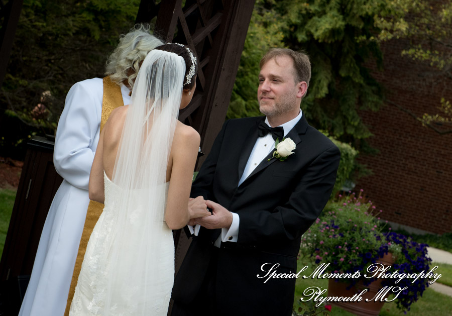 Ana & Jarrett at Dearborn Inn Lincoln Rm Dearborn MI wedding photography