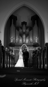 Elizabeth & Scott at The First Congregational Church Ann Arbor MI wedding photography