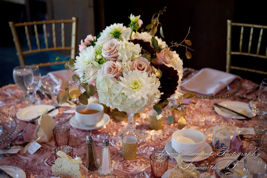 Kristen & Michael at Michigan Union Ballroom Ann Arbor MI wedding photography