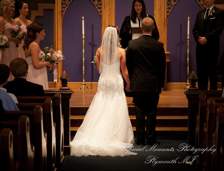 Elizabeth & Scott at The First Congregational Church Ann Arbor MI wedding photography