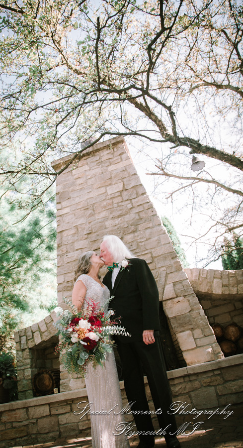 Sally & Elliott at Cafe Cortina Farmington Hills MI wedding photography