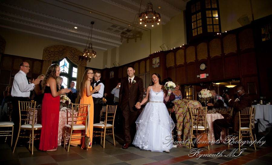 Kristen & Michael at Michigan Union Ballroom Ann Arbor MI wedding photography