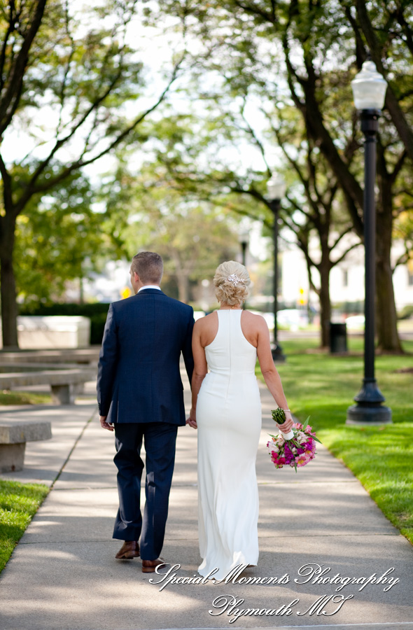 Amanda & Greg at Detroit Public Library Detroit MI wedding photography