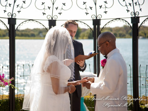 Barbara & Frederick at Roostertail Detroit MI wedding photography
