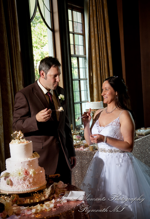 Kristen & Michael at Michigan Union Ballroom Ann Arbor MI wedding photography