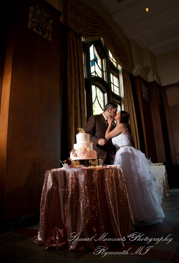 Kristen & Michael at Michigan Union Ballroom Ann Arbor MI wedding photography