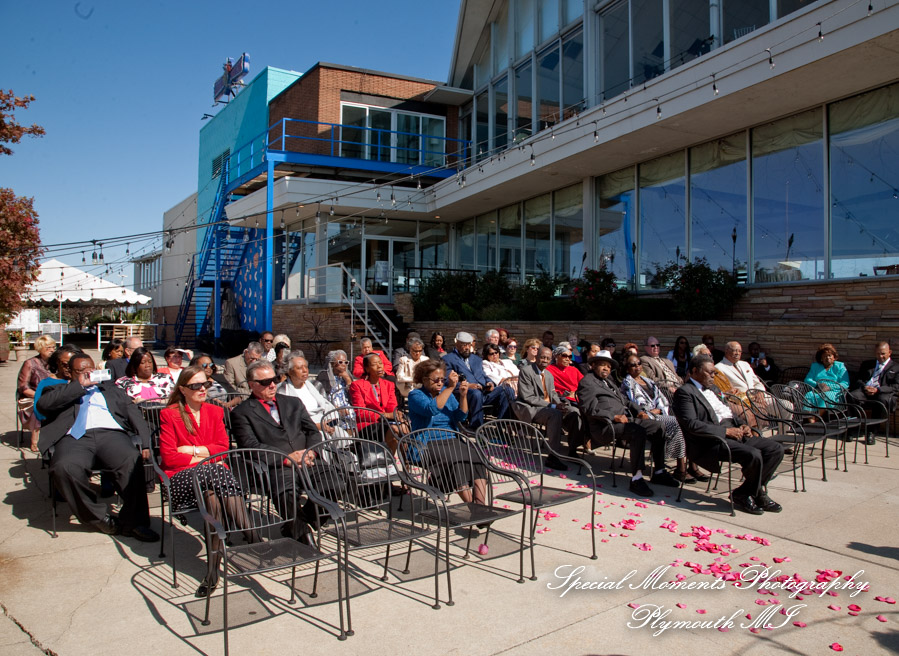 Barbara & Frederick at Roostertail Detroit MI wedding photography